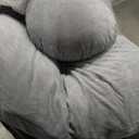 Momcozy Pregnancy Pillows for Sleeping, U Shaped Full Body Maternity Pillow with Removable Cover - Support for Back, Legs, Belly, HIPS for Pregnant Women, 57 Inch Pregnancy Pillow for Women, Grey