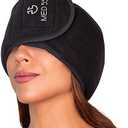 Headache & Migraine Relief Wrap Hat | Hot & Cold Gel Ice Pack, Warm Cold Compress Therapy Wrap for Tension Headache Relief, Stress, Pain & Sinus Pressure Reusable & Flexible with Adjustable Closure