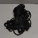 MARINE SYSTEM Made 3/8 Inch 100 FT 150 FT Black Grey Nylon Anchor Line Double Braided Anchor Rope/Line with Thimble (3/8" x 100' Black Nylon)
