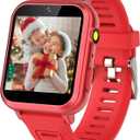 Wiszodet Smart Watch for Kids - Kids Smart Watch Girls Boys Gifts for 4-12 Years Old with 24 Games Camera Video Music Player Flashlight Alarm Clock Pedometer Birthday for Boys Girls Age 6 7 8 9