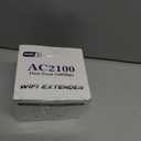 2025 AC2100 WiFi Extender - WiFi Extender Signal Booster with Gigabit Ethernet Port, WiFi Booster Dual-Band(5.8G&2.4G) Coverage to 12888 sp.ft, Faster Speed, Compatible with Multiple Devices