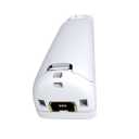 TIANHOO Remote Controller for Wii & Wii U, with Silicone Case and Wrist Strap, 2 pack (White)