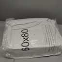 DROVAN Mattress Topper Queen Size - Extra Thick Mattress Pad Cover - Pillow Top Deep Pocket with Breathable 7D Spiral Fiber Filling Cooling Mattress Cover (White)