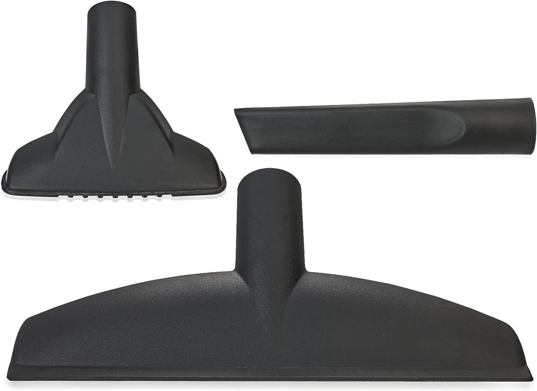 Shop-Vac 3-PC Nozzle Kit, 1-1/4 Inch Diameter for Wet/Dry Use, Includes Gulper, Crevice and Floor Tool