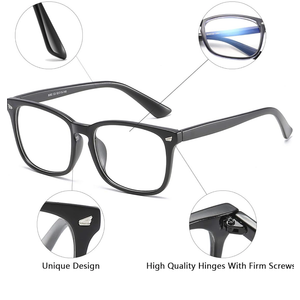 LIVHO Stylish Square Non-Prescription Eyeglasses Clear Lens Glasses ,Pack of 2 LIVHO Stylish Square Non-Prescription Eyeglasses Clear Lens Glasses ,Pack of 2