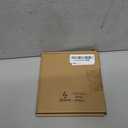 Zonon Circle Drawing Maker Stainless Steel Adjustable Round Circle Template Tool Ring Making Tool with Black Flannelette Bag for Drafting, 125 mm(Yellow)