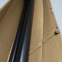 Tension Curtain Rod 41-86In-150Lb, Curtain Rod No Drilling for Window or Bathroom Patio, Adjustable Heavy Duty Shower Curtain Rod, Easy to Install, Never Rust, Rod Diameter 1.26 Inches-Black