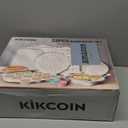 Kikcoin 22 PCS Nonstick Baking Pans Set, Stackable Bakeware Sets with Silicone Handles, 450F Oven Safe Baking Sheet Set, Easy Release Cookie Sheets for Baking, Cream