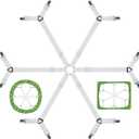 TGOOD Bed Sheet Holder Straps, Mattress Cover Clips to Hold Sheets in Place, Adjustable Bed Bands, Elastic Grippers,Fasteners,Keepers,Suspenders Fitted for Bedding,stayers, Bedsheet Tie Downs (White-1)