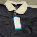 MAGCOMSEN Men's Corduroy Jacket Winter Sherpa Lined Warm Thick Trucker Cargo Coat with 5 Pockets XL