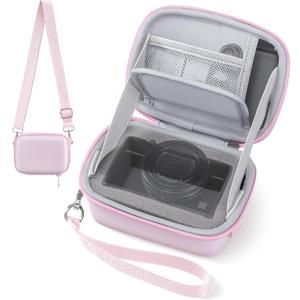 K&F CONCEPT Carrying Case for Digital Camera, Hard Shell Protective Travel Case Compatible with Ricoh GR III/GR IIIX/for Sony ZV-1 RX100/ for Canon G7X Mark III/G5X Mark II (Case Only)