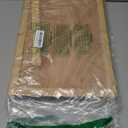 BMOSU 2-Tier Bamboo Small Shoe Rack Premium Stackable Shoe Shelf Storage Organizer for Hallway Closet Living Room Entryway Organizer(Natural)