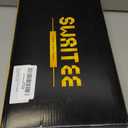 Paper Towel Holder Countertop, One-Handed Tear, Stainless Steel, Weighted Base, Black, Paper Towel Roll Holder Stand with Ratchet Mechanism for Kitchen Bathroom Farmhouse Essentials Decor Accessories