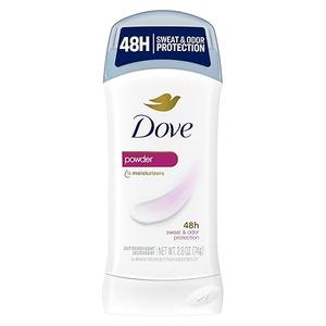 Dove Powder Invisible Solid AntiPerspirant Deodorant 2.6 oz (Pack of 6)