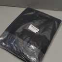 NICETOWN Pitch Black Solid Thermal Insulated Grommet Blackout Curtains/Drapes for Bedroom Window (2 Panels, 42 inches Wide by 63 inches Long, Black)