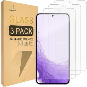 Mr.Shield [3-Pack] Screen Protector For Samsung Galaxy S24 Plus/Galaxy S24+ Galaxy S25 Plus/Galaxy S25+[Tempered Glass] [Japan Glass with 9H Hardness] Screen Protector