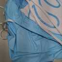 SLOOSH Inflatable Tanning Pool Lounger Float, 70" x 46" Pool Floats Adult with Pillow, 4 in 1 Suntan Tub Raft Floatie,Sunbathing Bed Lounge for Water Blow Up Kids Ball Pit Party Gifts, L-Blue