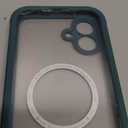 Miracase Magnetic for iPhone 16 Plus Case Full-Body Phone with Built-in Glass Screen Protector, [Compatible with MagSafe] Military Drop Proof 16 Plus Cover Bumper 6.7 inch, Green