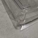 Safco Reveal Literature Rack, 12 Pamphlet and 6 Magazine Holder, Wall-Mounted Brochure Organizer, Acrylic, Clear