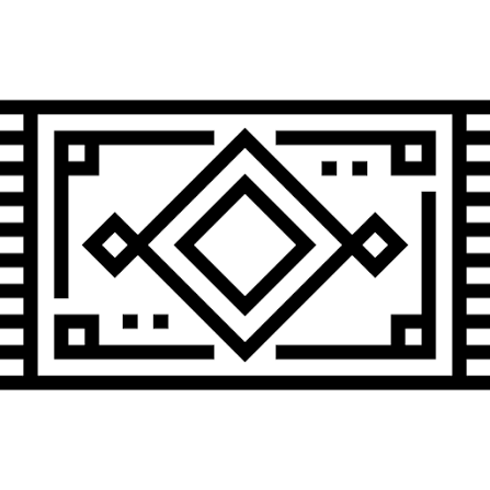 Area Rug Size 15.5"x23"