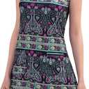CAMSSOO Womens Summer Dresses 2025 Casual Sleeveless Beach Dress Loose Scoop Neck Boho Floral Sundresses with Pockets (3X-Large)