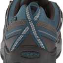 KEEN Men's Voyageur Low Height Breathable Hiking Shoes, Alcatraz/Legion Blue, 8.5 Medium US