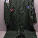 TOKYO REVENGERS Men Fighter Pilot Jumpsuit Air Force Flight Outfit Halloween Cosplay Costume With Accessories Set (3X-Large, Green)