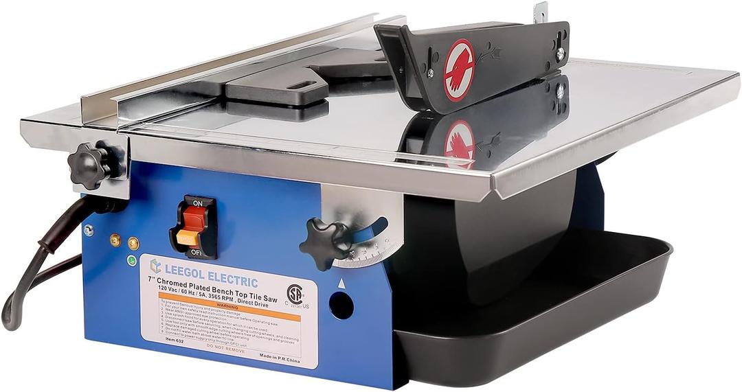 Leegol Electric 7in. Wet Tile Saw (wet tile saw 1)