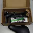 Kid Bike Seat Front Mounted and Handlebar for Mountain Bike Parent-Child Cycling, Child Bicycle Seat&Child Handlebar for All Adult MTB Bike Cycling(Foldable/Not Foldable Pedals)