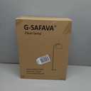 62.5" Wood Floor Lamp for Living Room Gold with Foot Switch Arc Standing Tall Lamps for Bedroom Mid Century Modern Corner Floor Lamps for Office Nursery Industrial Reading Light Room Lamp