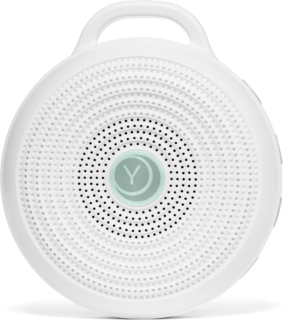 Yogasleep Rohm Portable White Noise Sound Machine, 3 Soothing Natural Sounds with Volume Control, Sleep Therapy For Adults, Kids & Baby, Noise Cancelling for Office Privacy & Meditation, Registry Gift