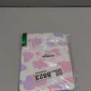 Feams for iPad (A16) 11th Generation 11 Inch 2025, iPad 10th Generation Case 10.9 Inch 2022, Slim iPad A16 Case Clear Back Cover with Pencil Holder & Auto Sleep, Pink Cow Print