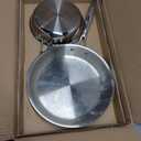  Stone & Beam Fry Pan Set, 10 Inch and 8 Inch, Tri-Ply Stainless Steel