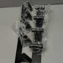 VAEHOLD Black Hat and Coat Wall Mount Rack 5 Hooks for Robes, Bags, Keys, and Towels Bathroom Towel Hanger Organizer (2 Pack)