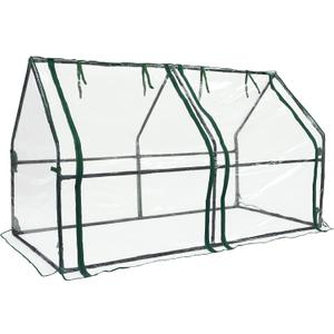 Gardzen Mini Greenhouse Heavy Duty Portable Green House, Clear Tent Small Greenhouse for Indoor Outdoor Plants 71.7(L) x36.2(W) x42.5(H) Gardzen Mini Greenhouse Heavy Duty Portable Green House, Clear Tent Small Greenhouse for Indoor Outdoor Plants 71.7(L) x36.2(W) x42.5(H)
