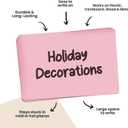 MESS Large Bin Labels for Storage (50 6x4) - Pantry and Craft Organization - Removable Labels for Moving Boxes (Pink)