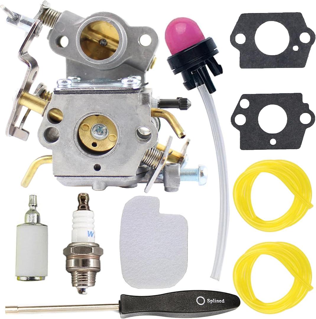 Pro Chaser PP4218A Carburetor for Poulan Pro P3314 PR4218 PP4218AVX PP4018 PP3516AVX P3416 PP3816 18 35cc 42cc Chainsaw Craftsman 358.350990 358.341900 358.350830 358350830 (Ruixing OEM Part)