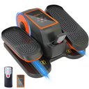 ALSO GO Under Desk Elliptical Machine, Quiet & Portable Leg Ellipse Exerciser with Remote Control & 12 Adjustable Speeds, Elliptical Exercise Machine with Dual Modes for Home Office Fitness