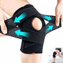 Meniscus Brace Knee Support for Pain Relief, Stabilization & Compression for Meniscus Tear, ACL, MCL, Arthritis, and Sports Recovery (1PC, Large)