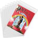 Acid-Free Picture Sleeves, 100 Pack Crystal Clear Storage Bags for 13x19 Art Prints, Pictures, Photos, Frame Mats (Bag Size: 13 2/5" x19 1/2")