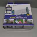 Champion Sports Anywhere Table Tennis: Ping Pong Paddles, Balls, and Portable Net & Post Set To Go, 10.1"L x 10.1"W x 3.2"H