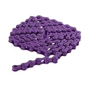 94 Links 1/2" x 1/8" Single Speed Bike Chain Fixie Bicycle Accessories Half Link Kids Bike Chain (Purple)