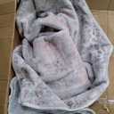 jinchan Fiora 8x10 Area Rugs for Living Room - Machine Washable Vintage Floral Distressed Design Stain Resistant Boho Carpet Low Pile Non-Slip Rug for Bedroom Dining Room Home Office (8‘x10', Pink)