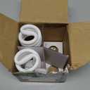 KOR (Pack of 4) 23 Watt Mini Spiral - GU24 Base - (100W Equivalent) - T2 Mini-Twist - CFL Light Bulb (Neutral White (3500K))