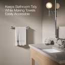 Kohler 27383-CP Bellera 18" Towel bar, Polished Chrome