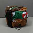 Peyton 8FT Inflatable Gingerbread Man with Candy Cane and Three Gift Boxes,LED Lighted Christmas Decoration Indoor and Outdoor.