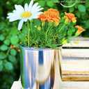 Empty Metal Quart Cans with lids (2)