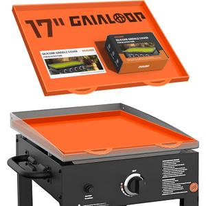 Silicone Griddle Cover Mat for Blackstone 17IN  Food Grade Silicone Grill Griddle Accessories, Heat Resistant Protective Mat