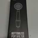 KNODOS Bottomless Portafilter 54mm Walnut for Breville Barista Express, Pro, Touch, Bambino Plus | Premium Naked Portafilter | Fits BES870XL, BES878, BES880 | Includes 18–21g Filter Basket