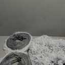 LUCKITTY Warm Fluffy Plush Cat Dog Tunnel Bed Under Christmas Tree Big Tube Playground Toys 3 FT Diameter Longer Crinkle Collapsible 3 Way, for Indoor Cat Kitty Kitten Puppy Rabbit Ferret White